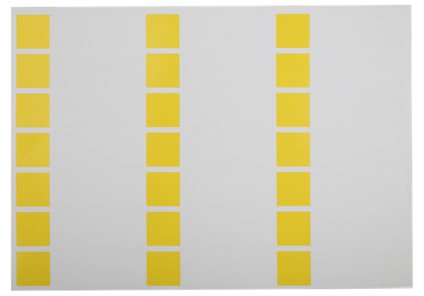 Wrap-around Cable Labels pre-printed on A4 sheets